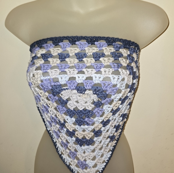 Crochet bandana top - Picture 4 of 5
